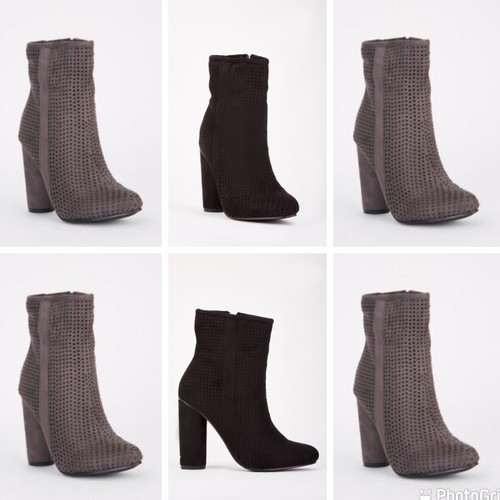 Stivaletti abito grigio donna - abito,